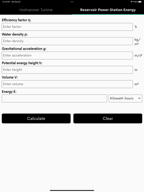Screenshot #5 pour Hydro Power Turbine Calculator