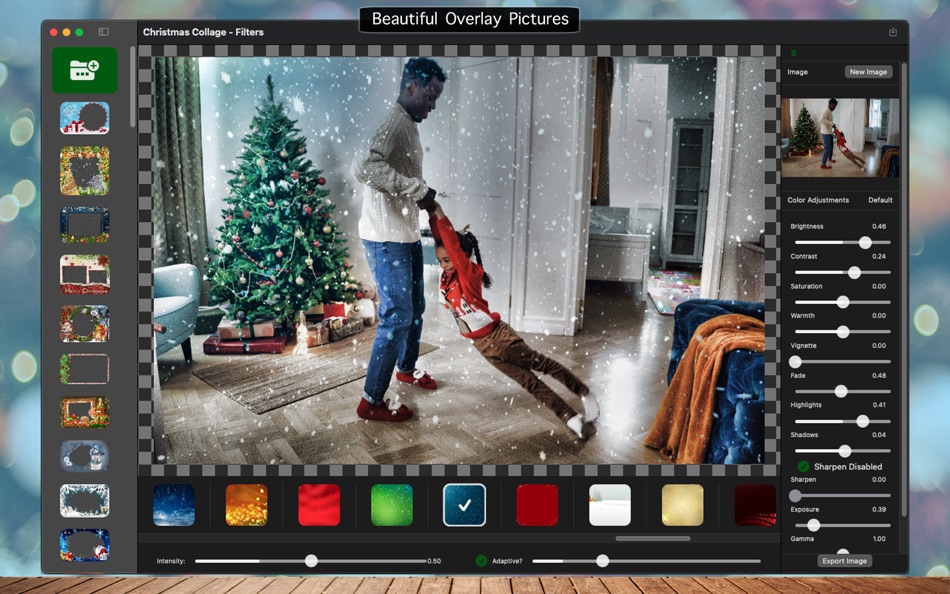 #5. Christmas Collage - Filters (macOS) 由: BraveCloud