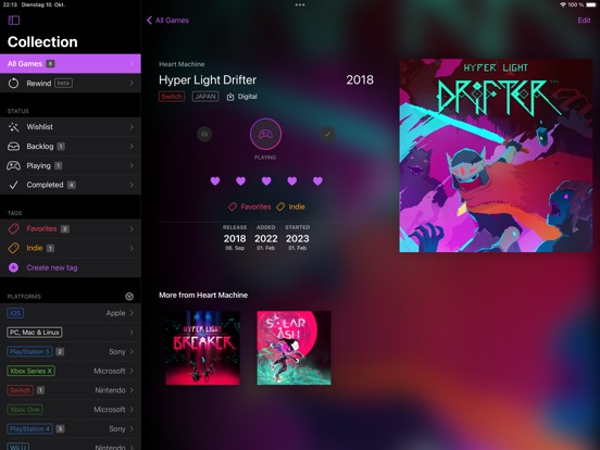 Screenshot #4 pour Inventory: Game Collection