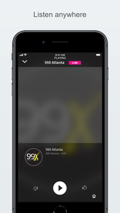 99X Freeloader App Screenshot