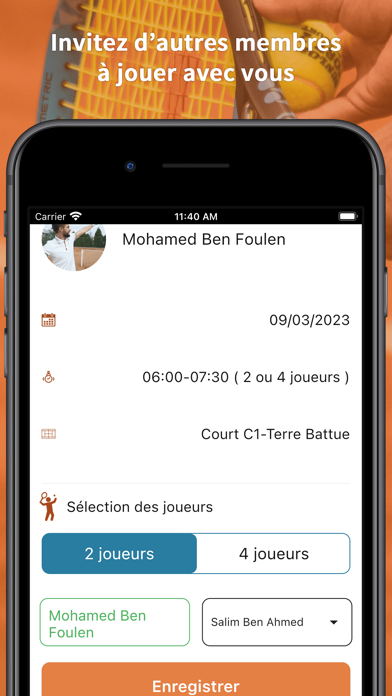 Tennis Club de Tunis Screenshot