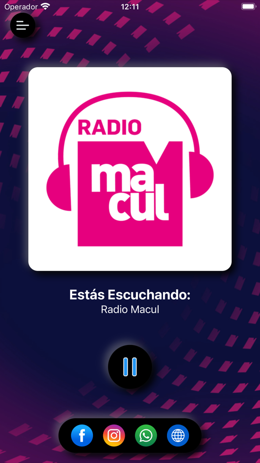#2. Radio Macul (iOS) By: Ariel Flomenbaum