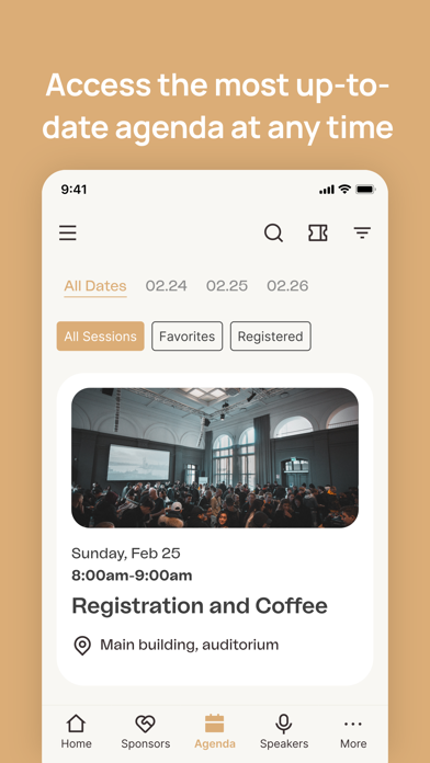 Caliber - Meetings & Events Screenshot