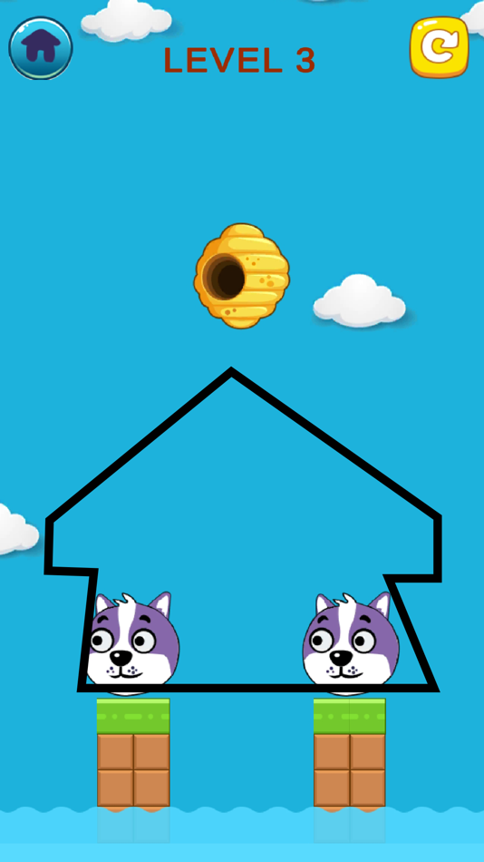 #3. Save Doggie Puzzle Game (iOS) 由: 应鑫 李
