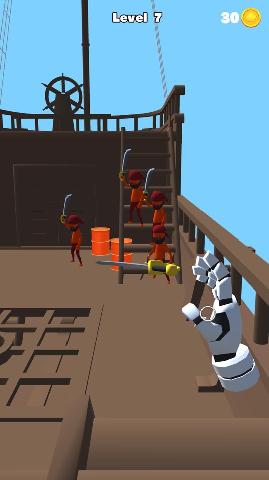 #4. Arrow Catch 3D - action game (iOS) 由: EXNOA LLC