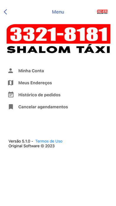 Radio Taxi Shalom Brasilia Screenshot