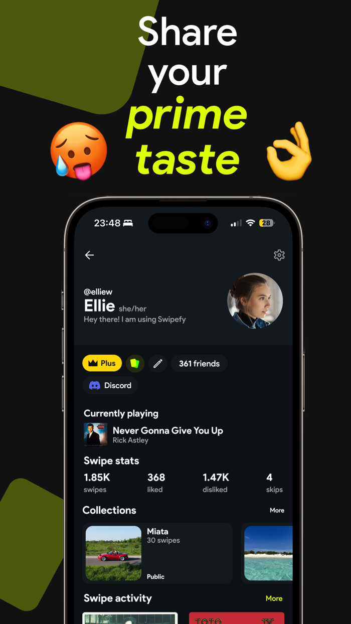 Swipefy for Spotify