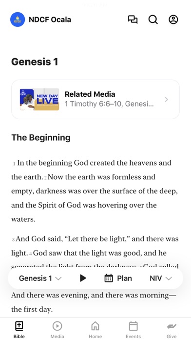 New Day Christian Fellowship Screenshot