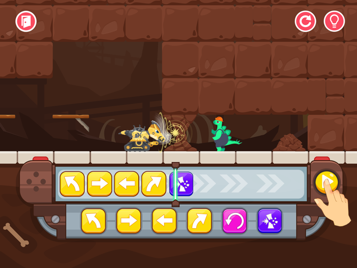 Dinosaur Coding Kids Games