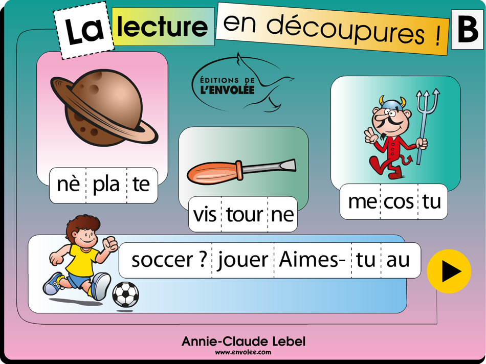 La lecture en découpures B - 1.0 - (iOS)