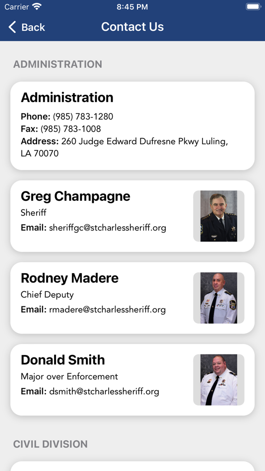 #2. St. Charles Parish Sheriff (iOS) Podle: St. Charles Parish Sheriff's Office
