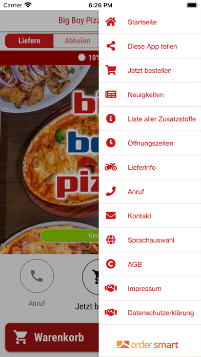 Big Boy Pizza Rheinbach Screenshot
