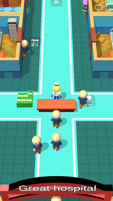 Great Hospital - idle game Screenshot