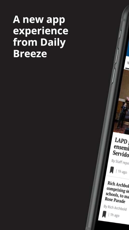 #1. Daily Breeze (iOS) 由: MediaNews Group