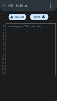 html editor - .html editor iphone capturas de pantalla 2