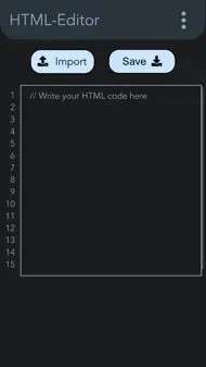 HTML Editor - .html Editor iphone bilder 1