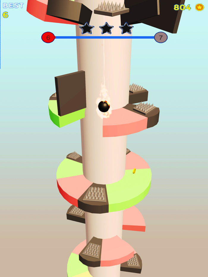 Helix Jump Balls Drop 3d Games