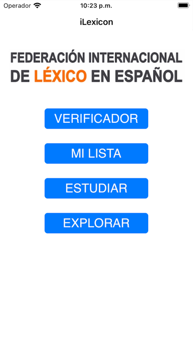 iLexicon Screenshot