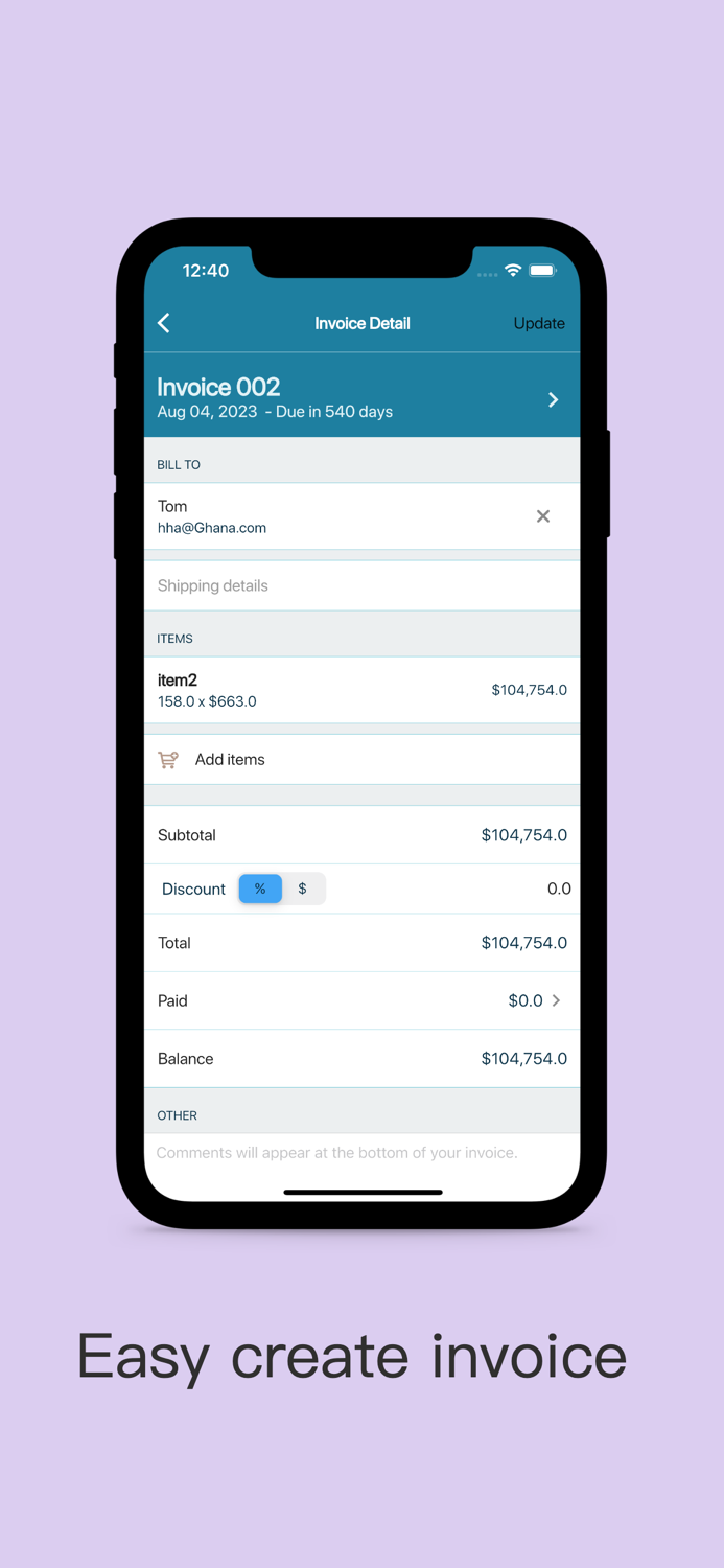 Freedom Invoice Invoice Maker