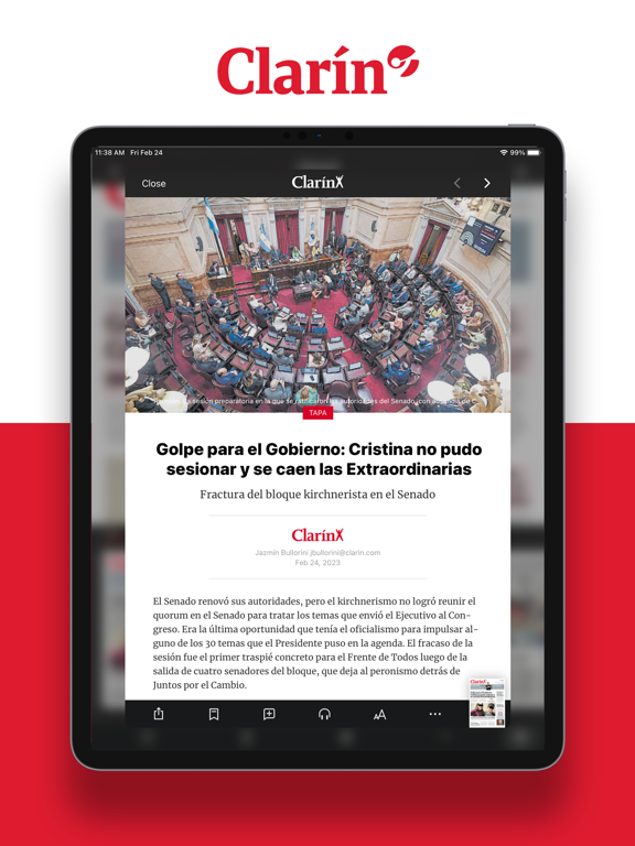 Screenshot #6 pour Kiosco Clarin