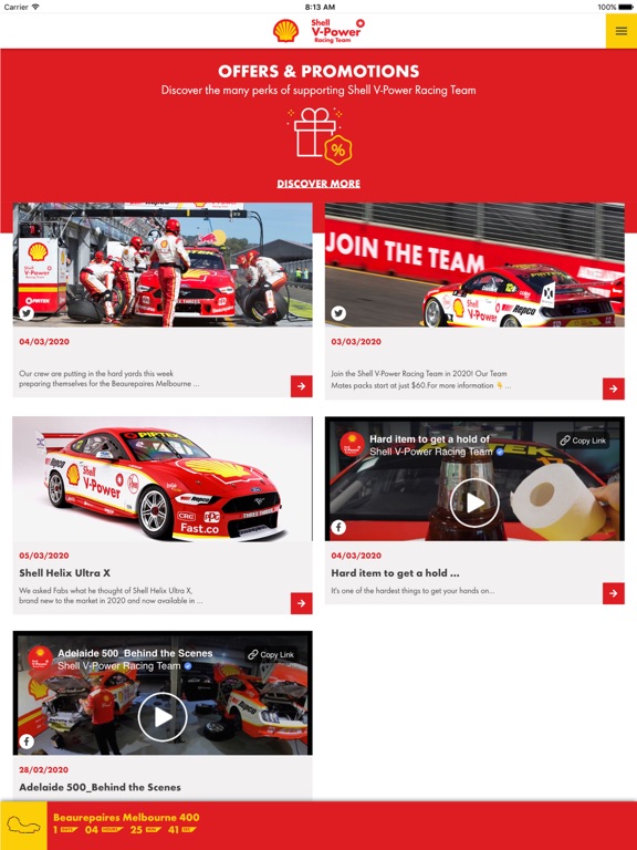 Screenshot #4 pour Shell V-Power Racing Team