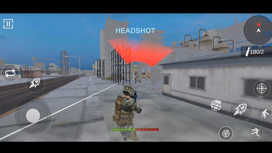 #7. Railroad Security Commando FPS (iOS) By: Sahir Lakhani
