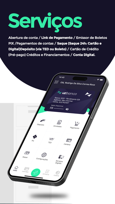 UZ Banco Screenshot
