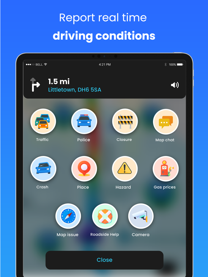 GPS Navigation and Live Map