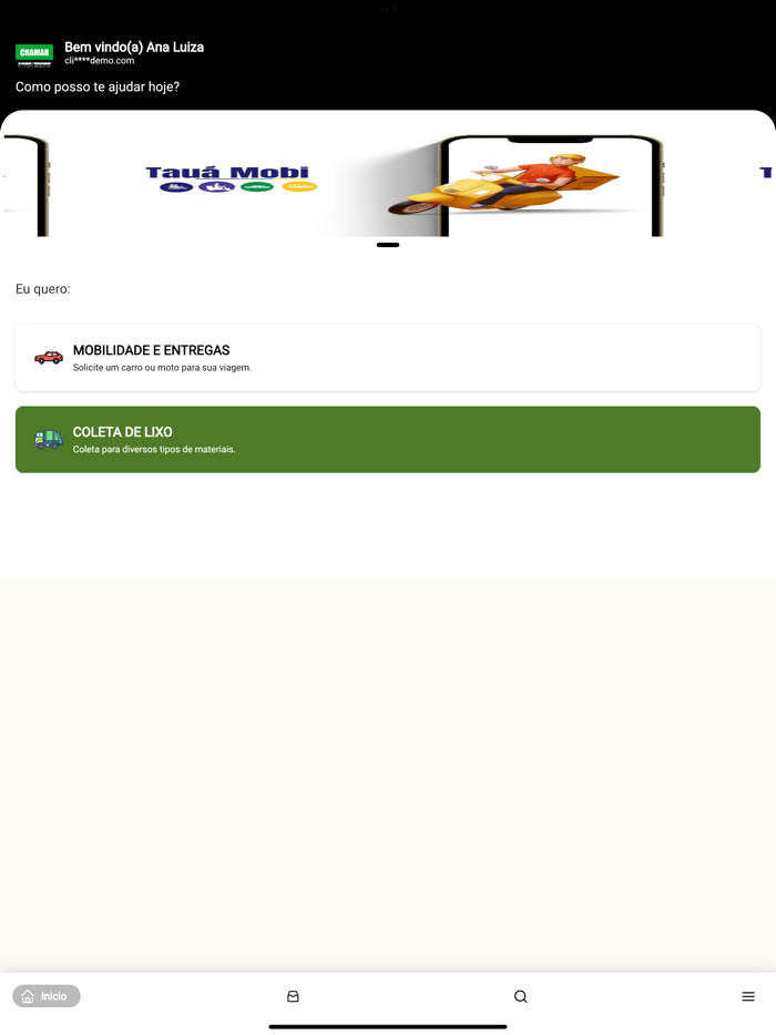 TauáMobi - Passageiro