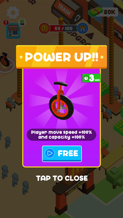 Burger Shop: Tycoon Idle Screenshot