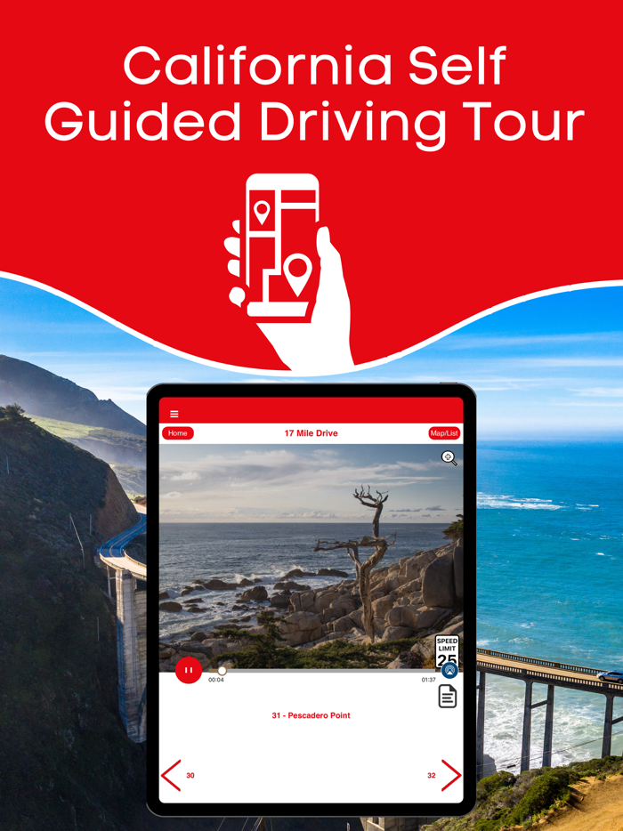 California GPS Audio Tours