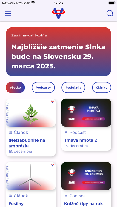 Vedátor Screenshot