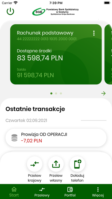PBS Gostyń MobileNet Screenshot