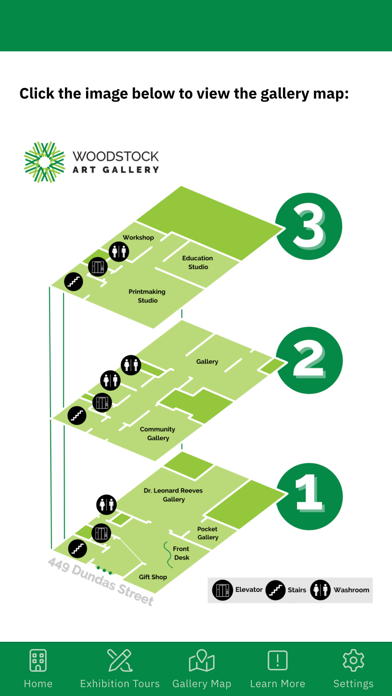 Woodstock Art Gallery Screenshot