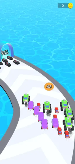 Game screenshot Car Merge Crowd apk