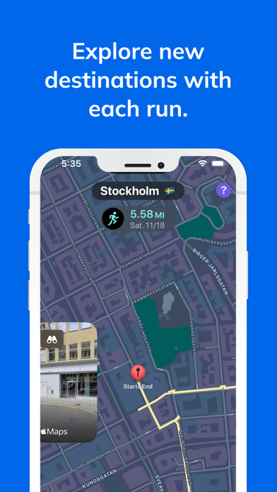 whereabout running Screenshot