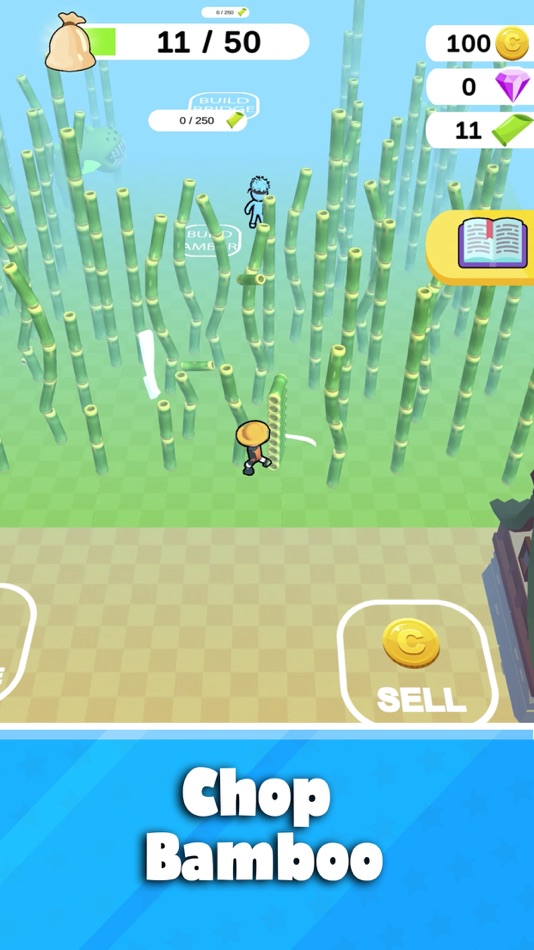#1. Bamboo Idle Action (iOS) 由: Maksim Popov