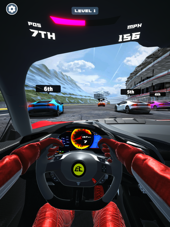 Action Race Car Driving Sim