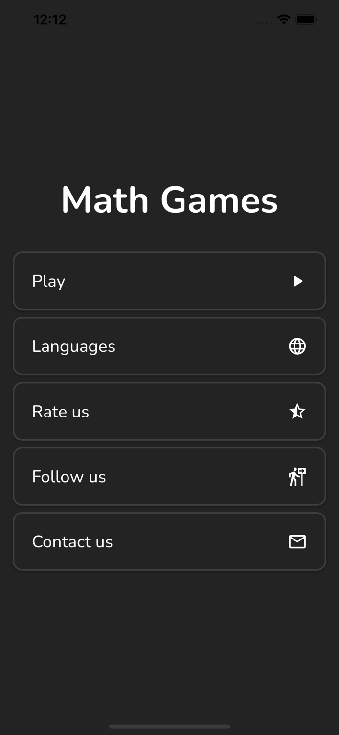 Brain Games for Math Training