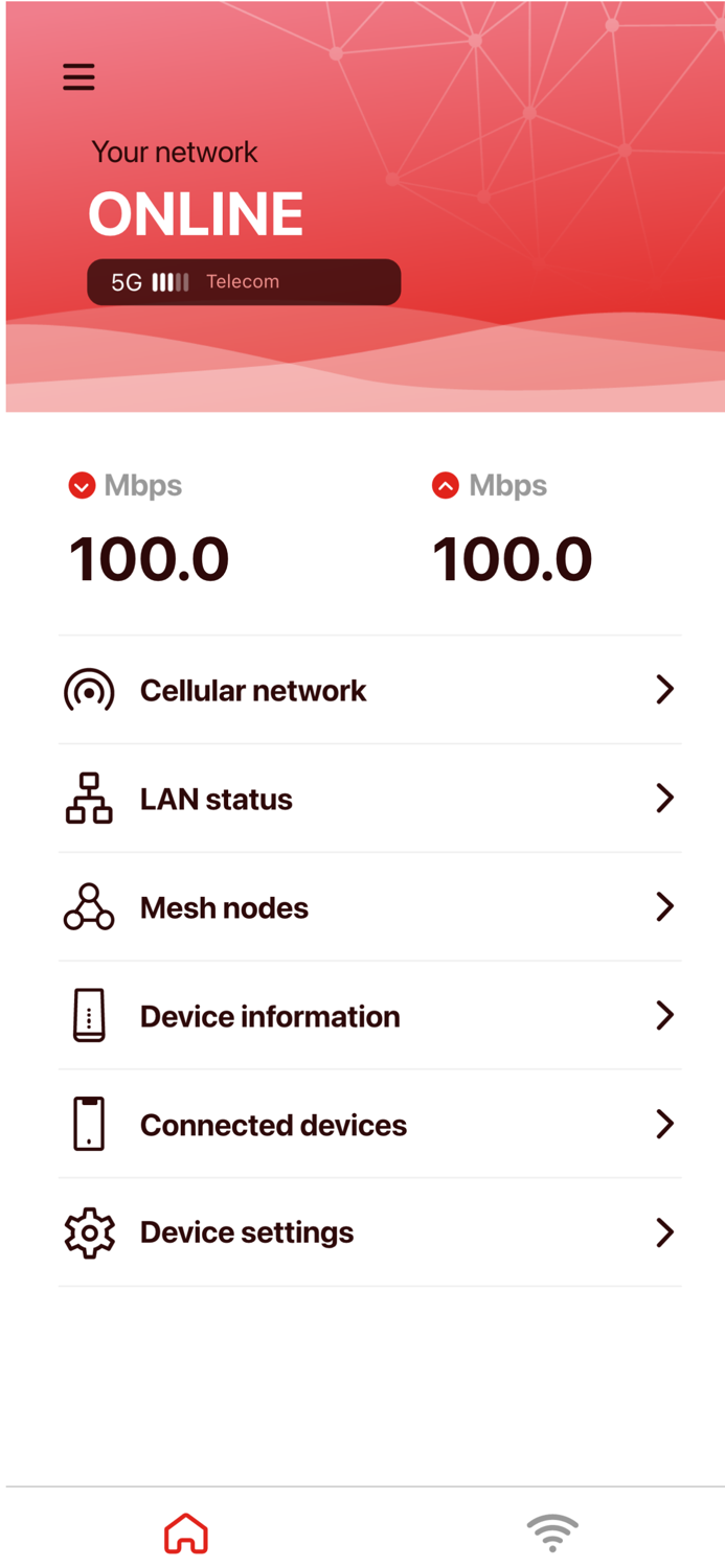 Askey 5G CPE Mobile App