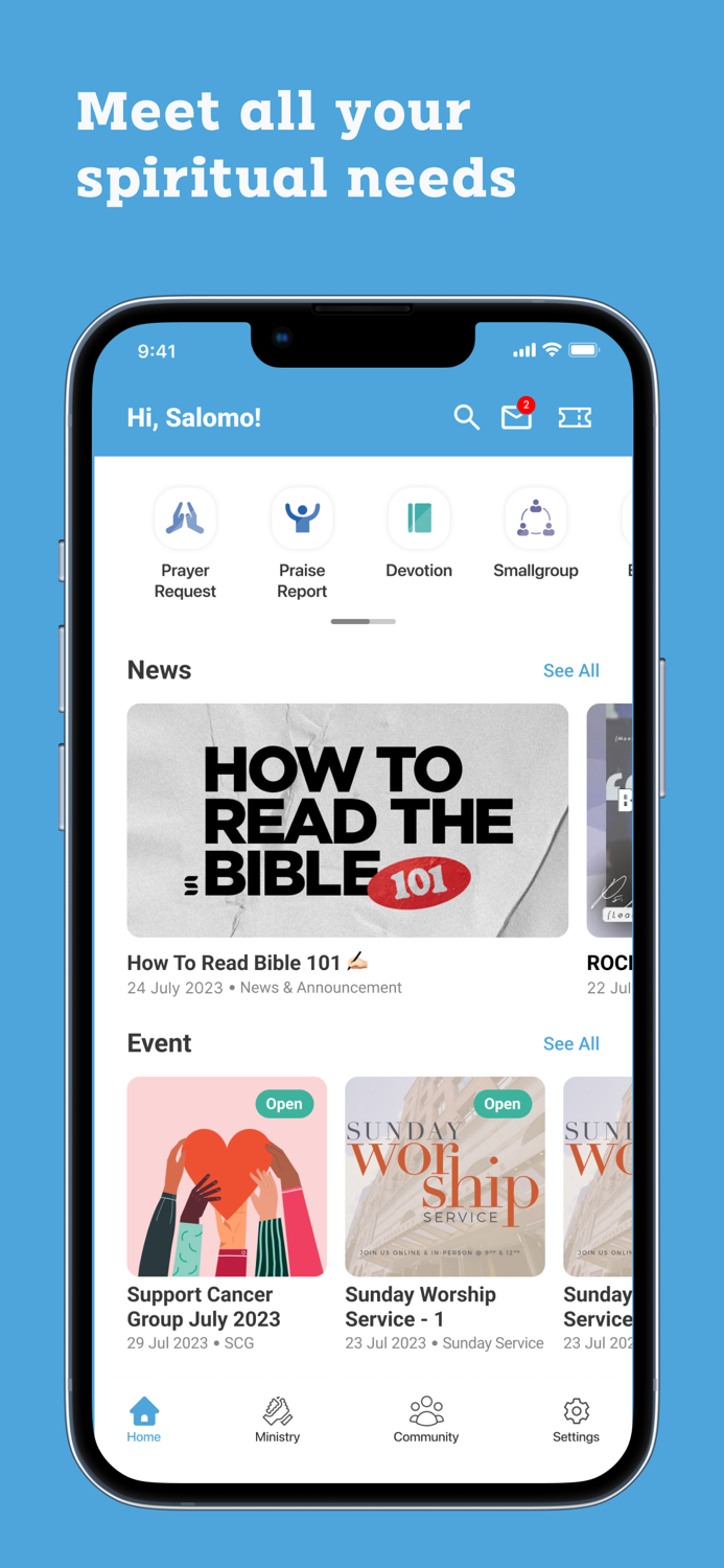 Skyporter - Church Management