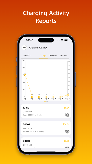 ENERGY5 - EV Charging Screenshot