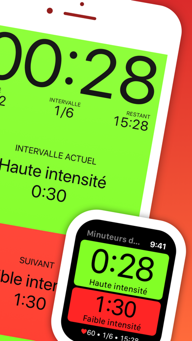 Screenshot #2 pour Seconds Pro Interval Timer