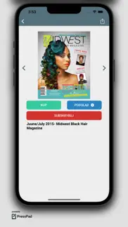 midwest black hair magazine iphone screenshot 2