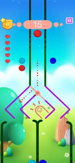 Game screenshot Super Bubbles Ball Taping Game apk