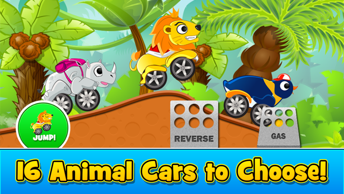 Animal Cars Kids Racing Game