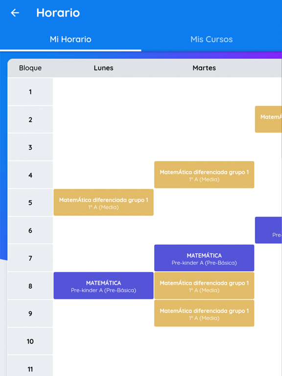 Screenshot #6 pour appoderado profesores