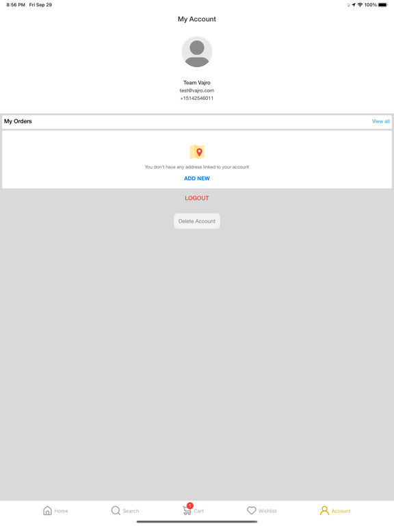 Sport It First iPad screenshot 6 - Shopping app