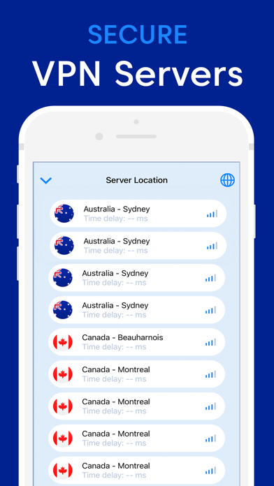 Screenshot #2 pour VPN - Fast Safe Internet