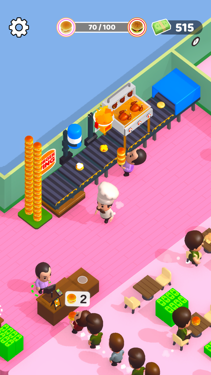Burger Shop 3D